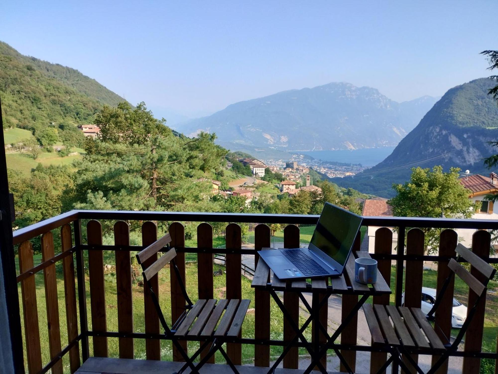 La Rustica Sul Lago Di Tenno Mansarda Exteriér fotografie